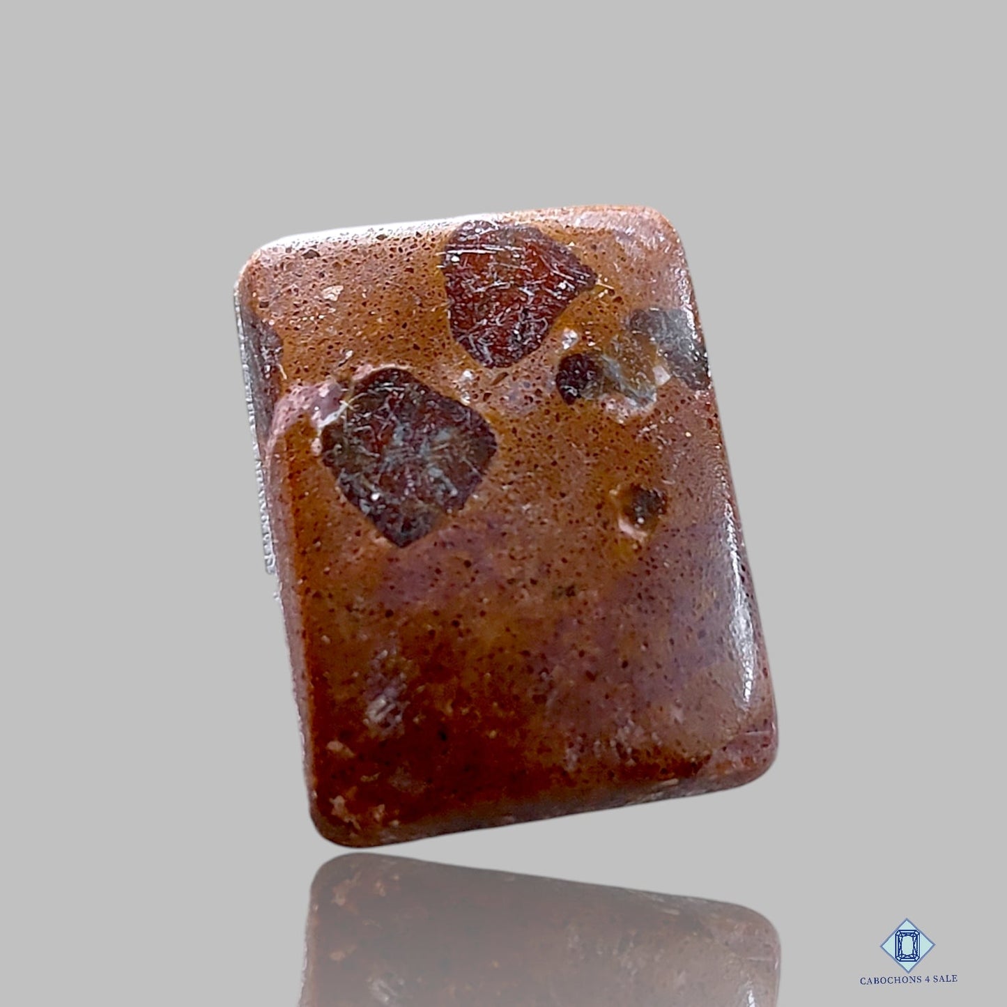 Bauxite Rectangle Cabochons