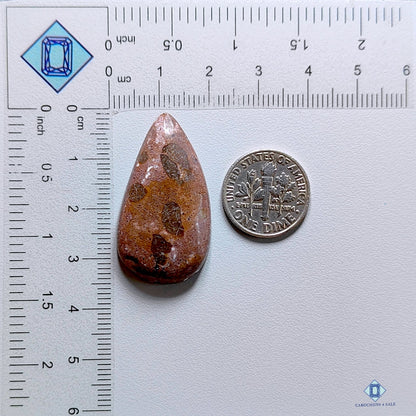 Bauxite Pear Cabochons