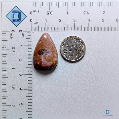 Bauxite Pear Cabochons