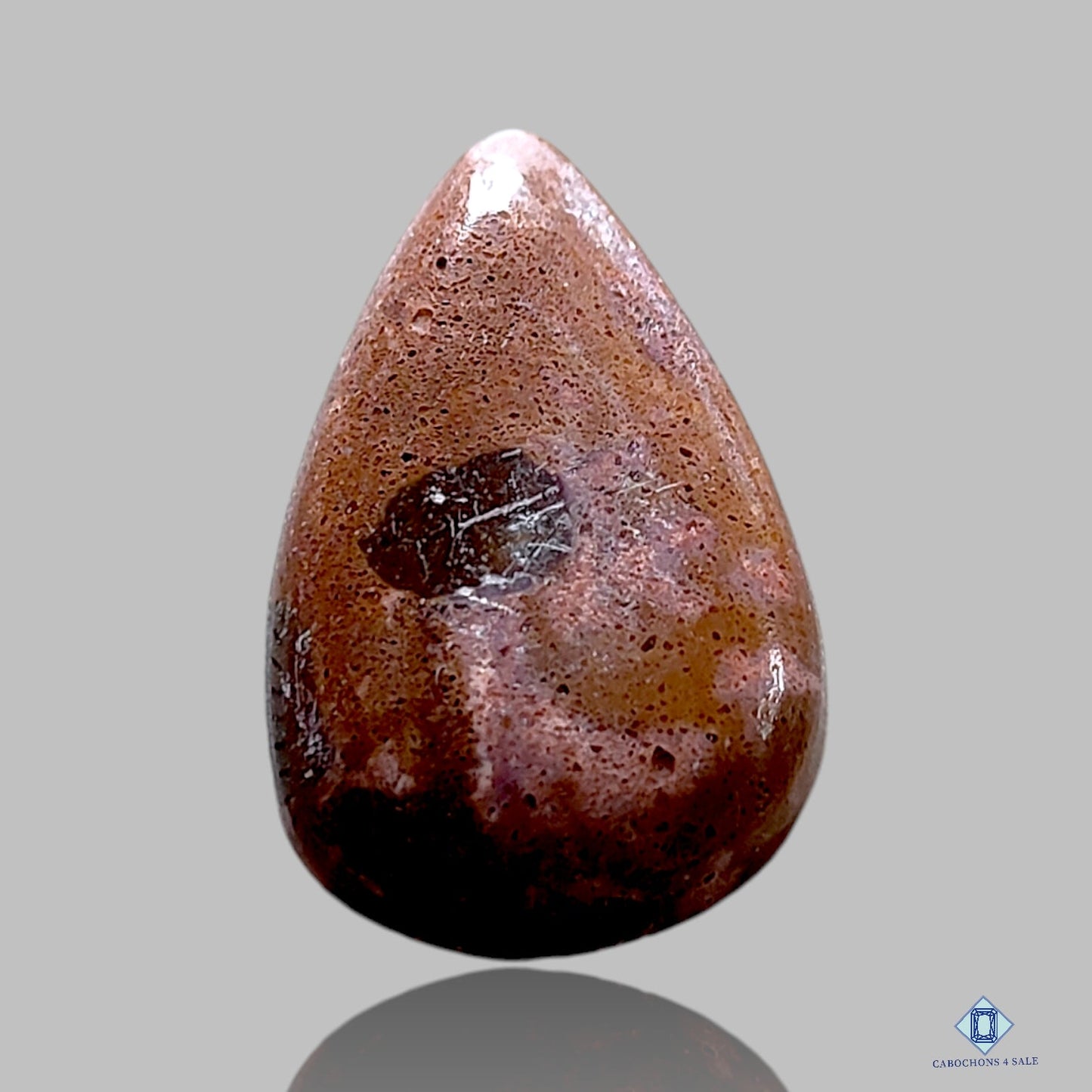 Bauxite Pear Cabochons