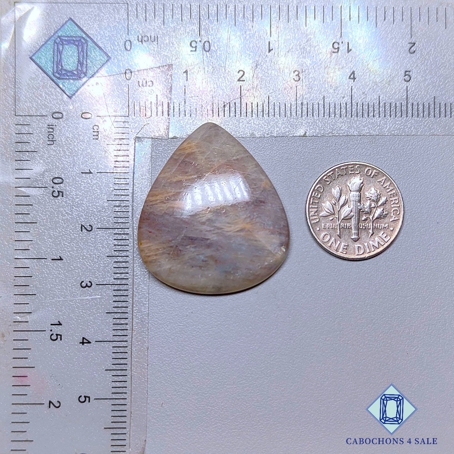 Belomorite Pear Cabochons