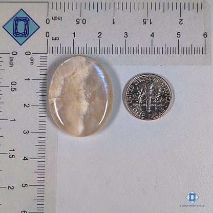 African Moonstone Oval Cabochons