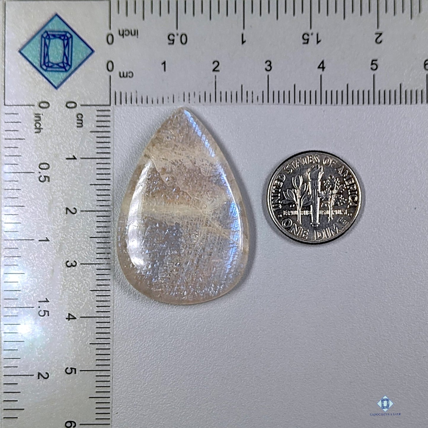 Belomorite Pear Cabochons