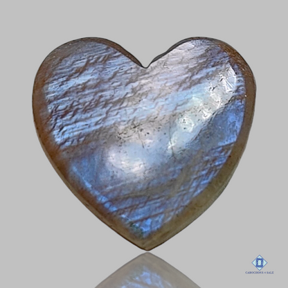 Belomorite-c4sw1623-Heart-Blue_brown-Cabochons