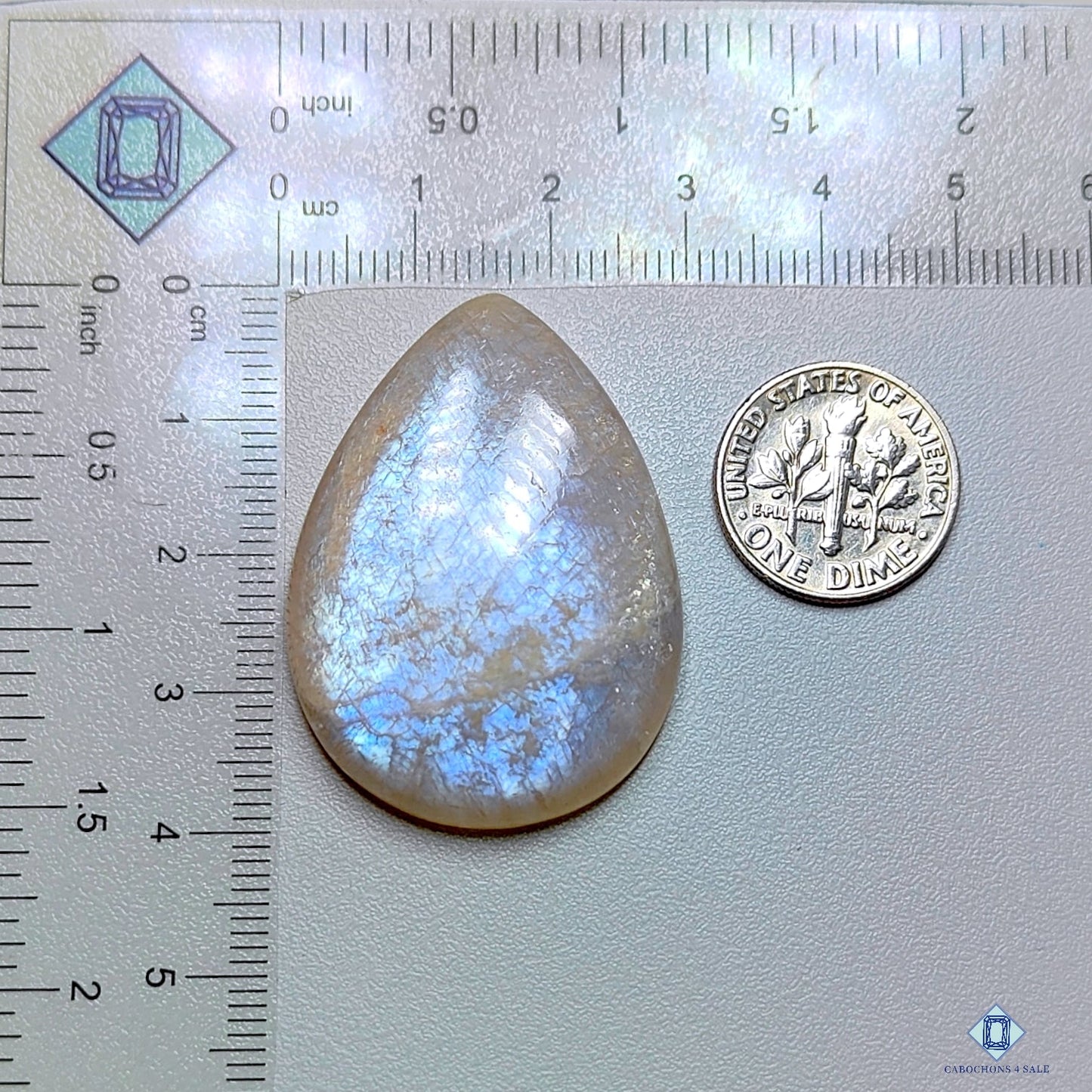 Belomorite Pear Cabochons