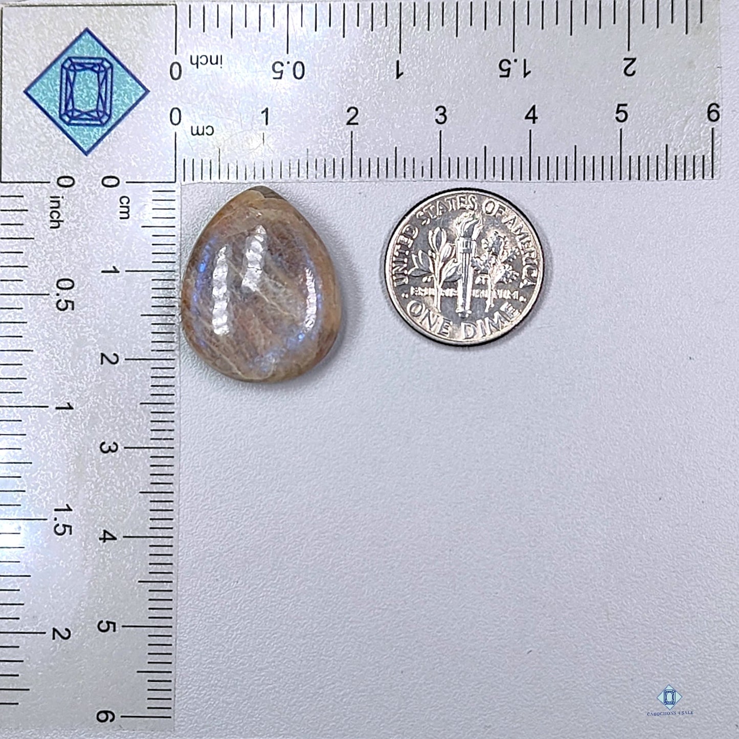 Belomorite Pear Cabochons