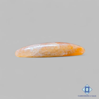 Cabujones marquesa de belomorita (piedra lunar + piedra solar)