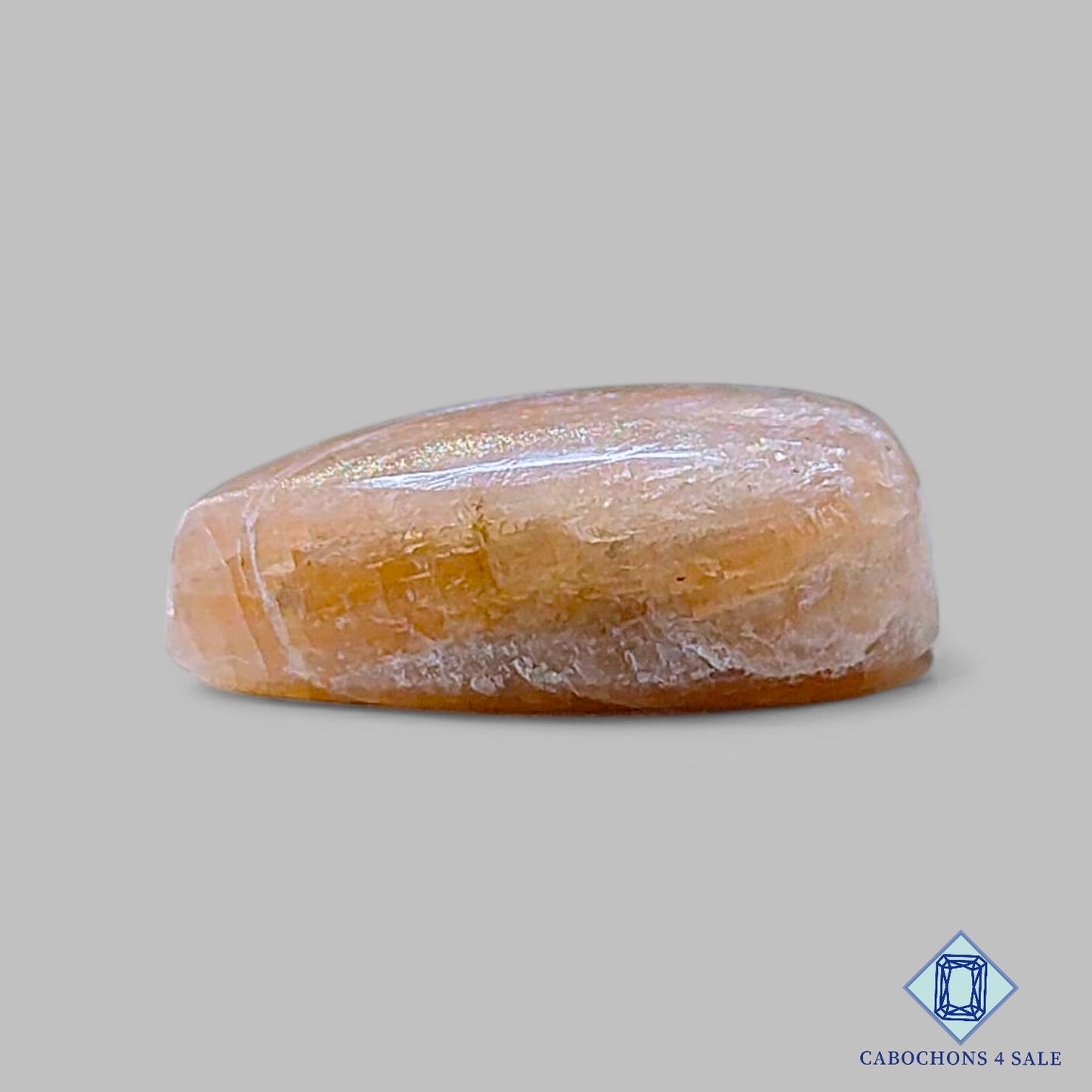 Belomorite (Moonstone + Sunstone) Pear Cabochons