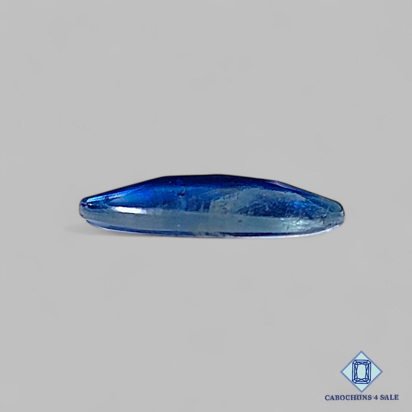 Natural Bi Color Blue Kyanite Gemstone  Oval Rose Cut 16*10*3mm from Brazil available for sale