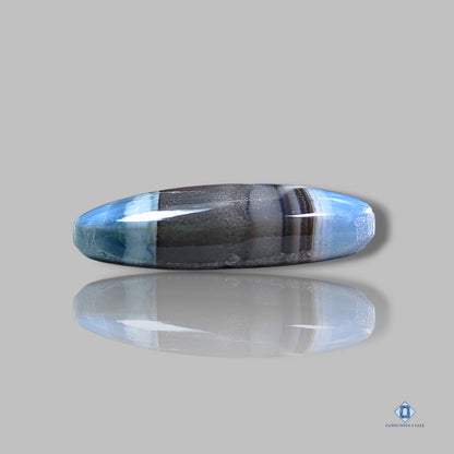 Bi Color Blue Opal Oval Cabochons