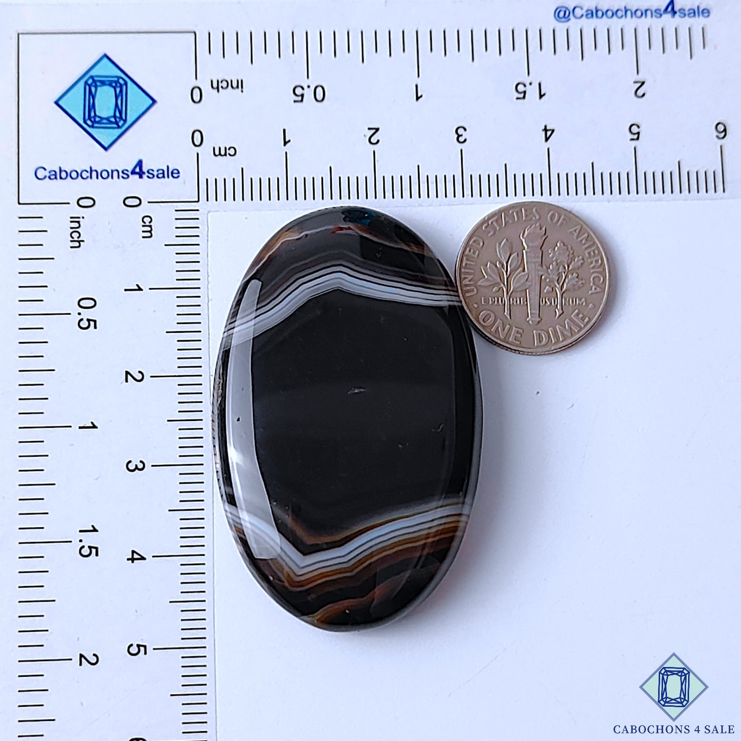 Black Banded Agate