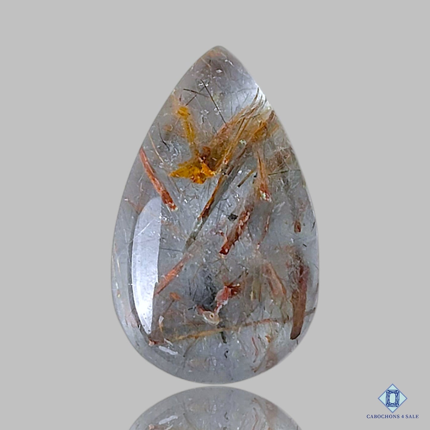 Black + Copper Rutile Quartz