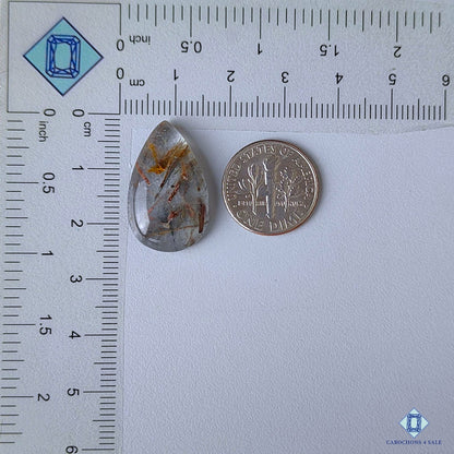 Black + Copper Rutile Quartz