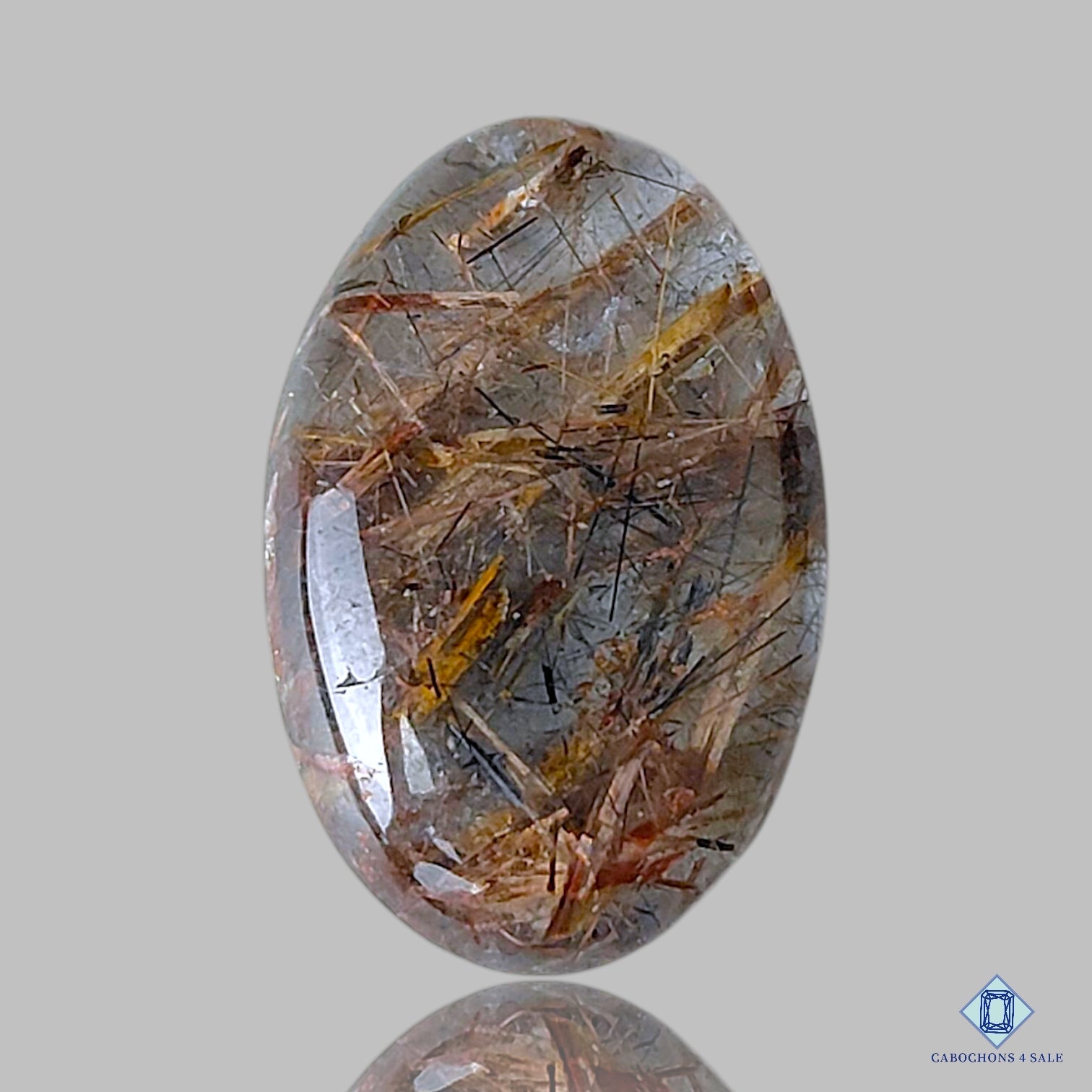 Black + Copper Rutile Quartz