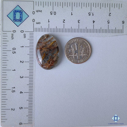 Black + Copper Rutile Quartz