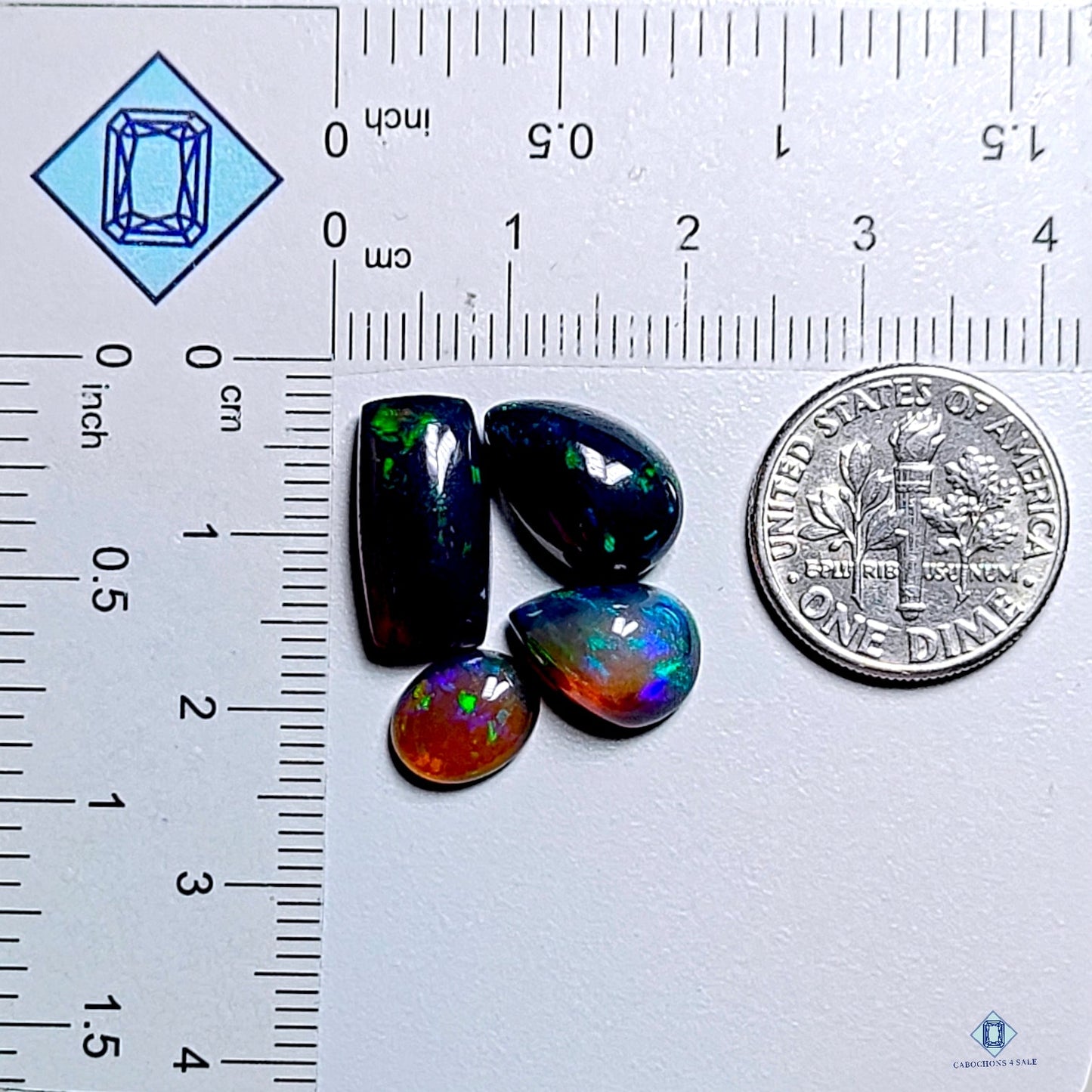 Black Ethiopian Opal Mix Lots