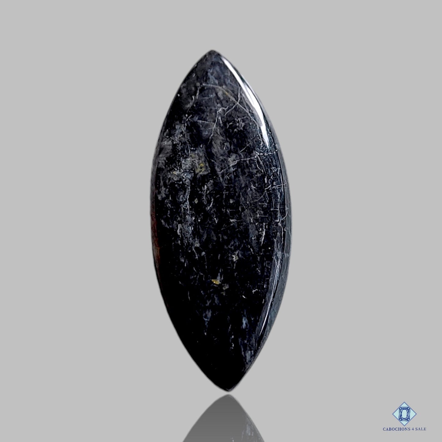 Black Moonstone Marquise Cabochons