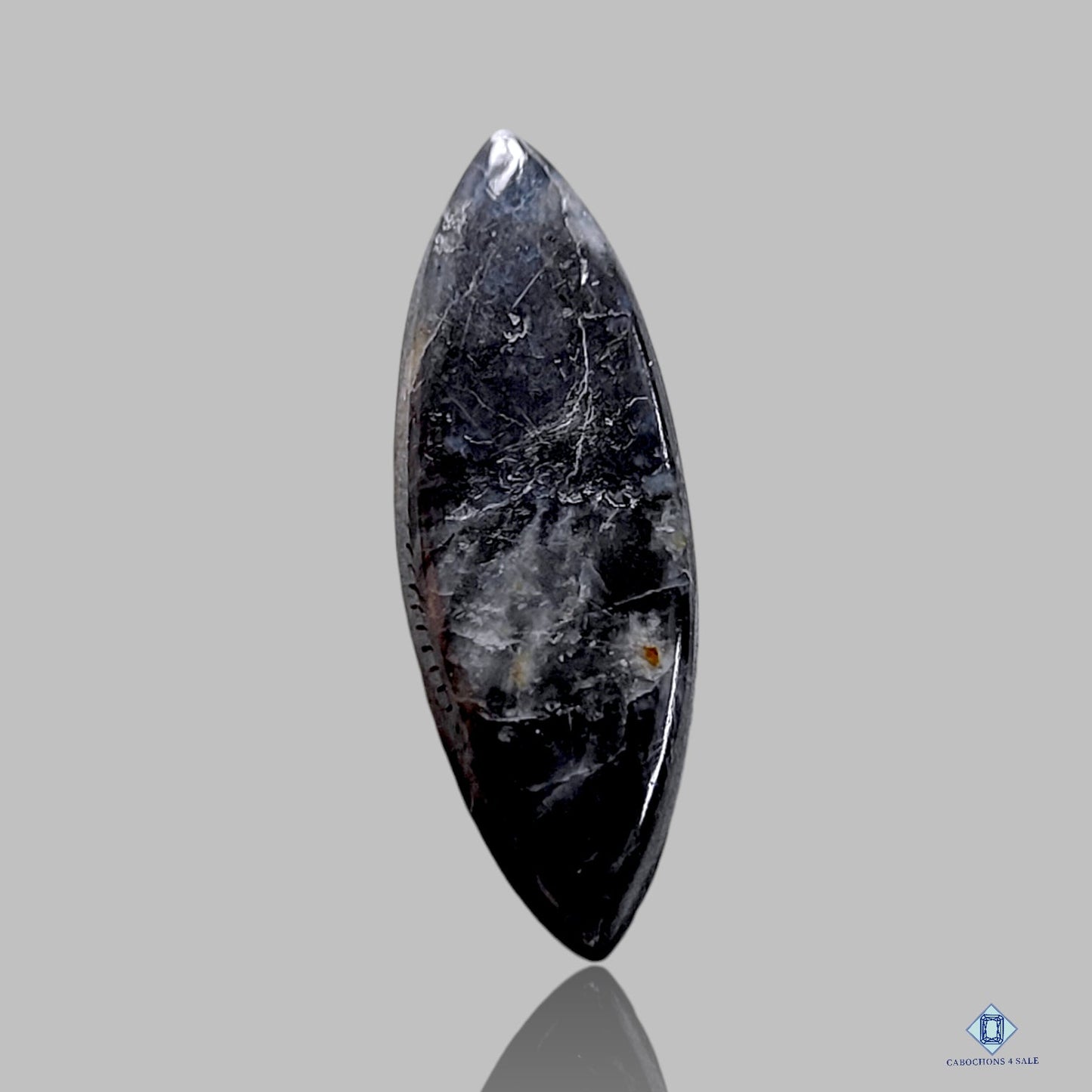 Black Moonstone Marquise Cabochons