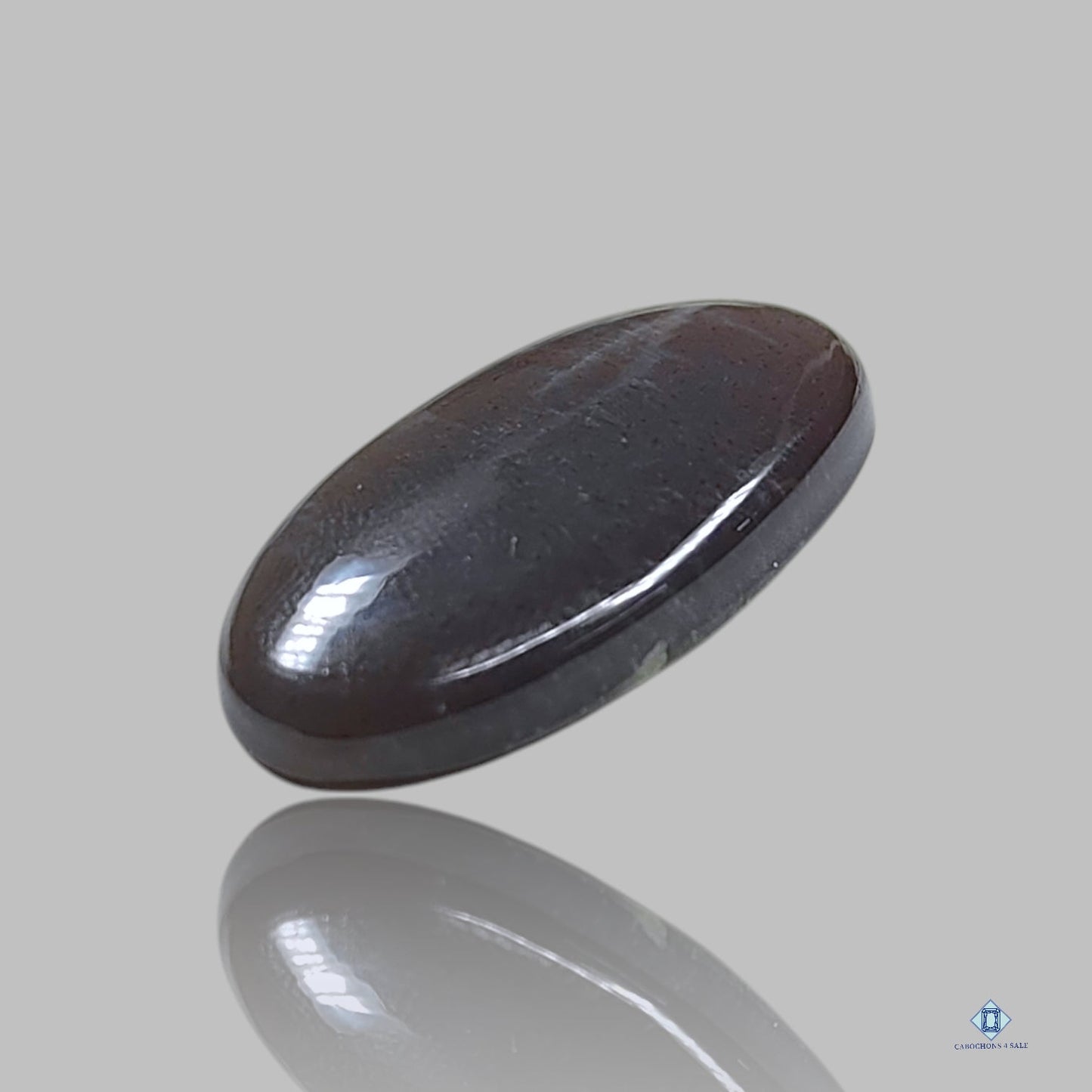 Black Moonstone Oval Cabochons