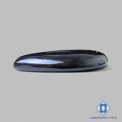 Black Onyx Pear Cabochons