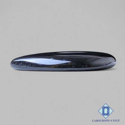 Black Onyx Pear Cabochons