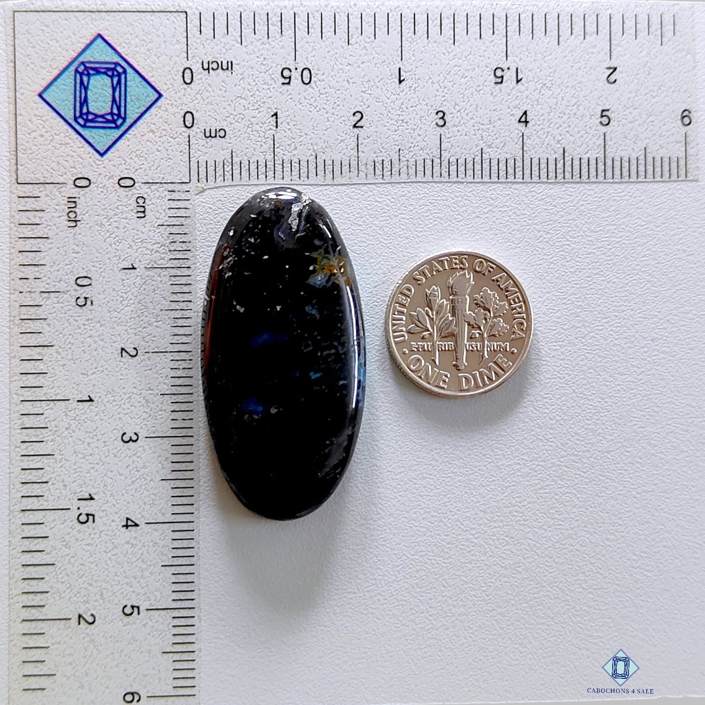 Black Onyx Oval Cabochons