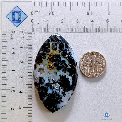 Black Onyx Marquise Cabochons