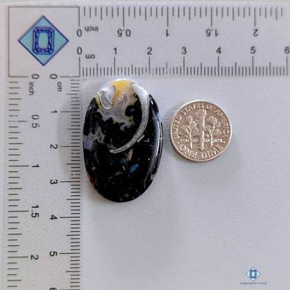 Black Onyx Oval Cabochons