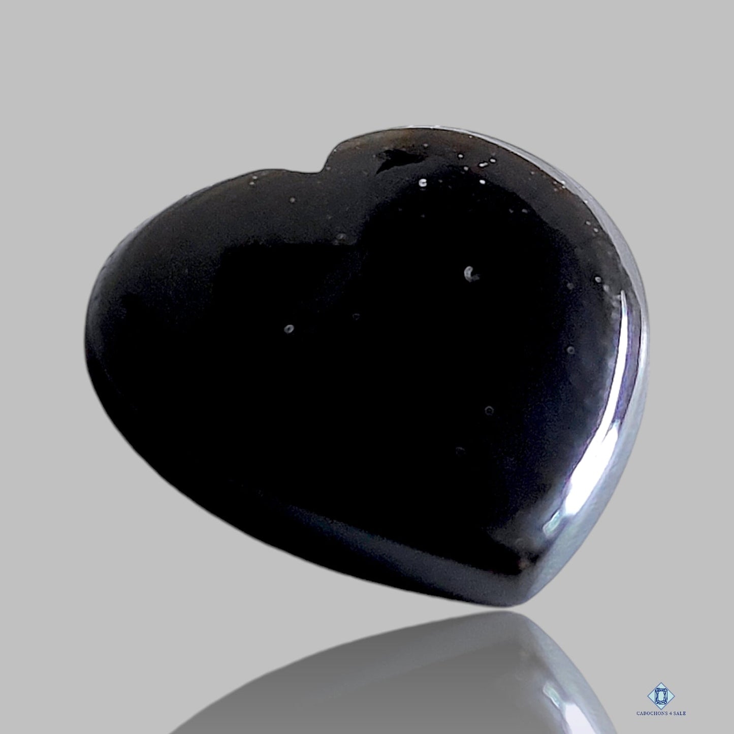 Black Onyx Heart Carvings