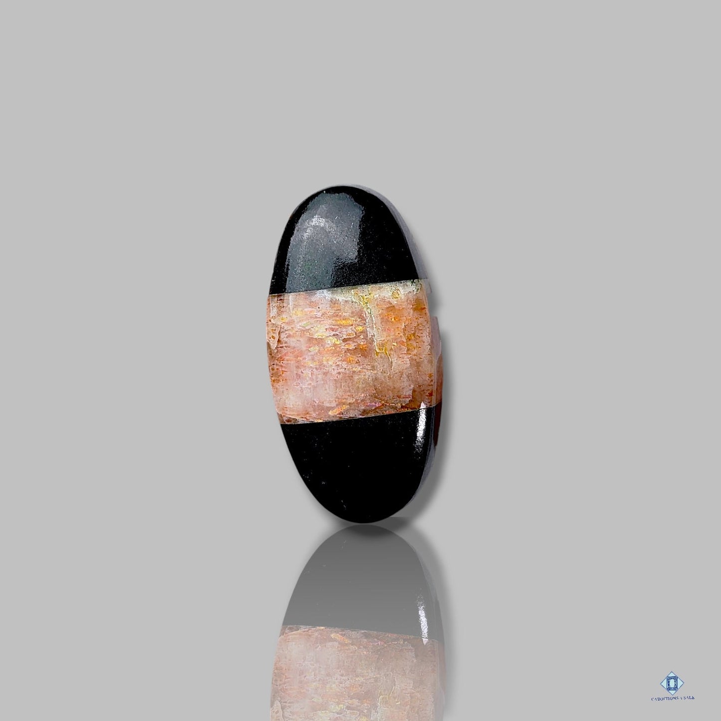 Black Onyx +  Rainbow Lattice Sunstone