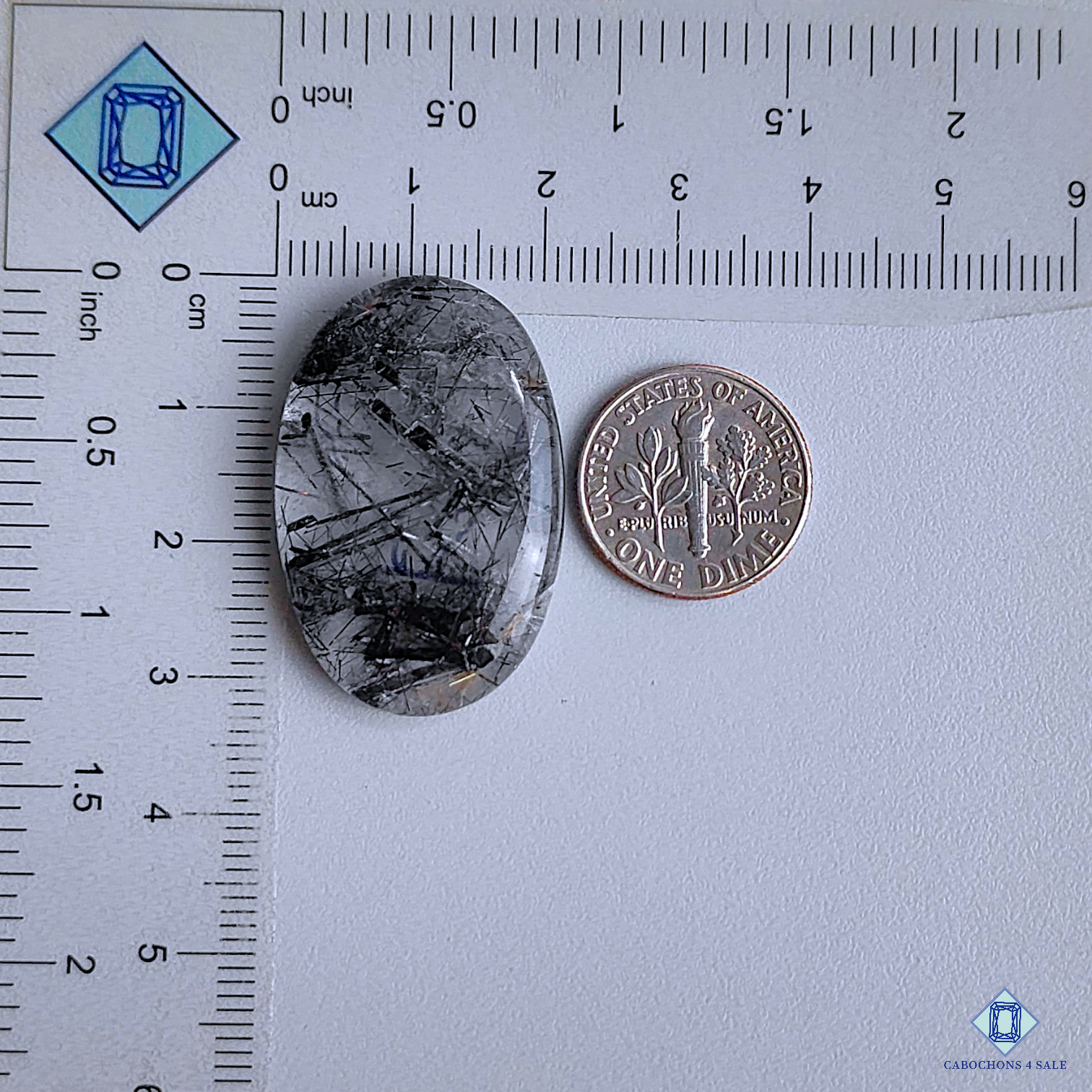 Black Rutile Quartz
