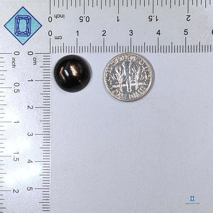 Black Sunstone Round Cabochons