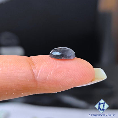 Lotes de mezcla de piedras solares de iolita negra de Tanzania