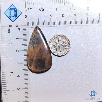 Black Tanzanian Rainbow Lattice Sunstone