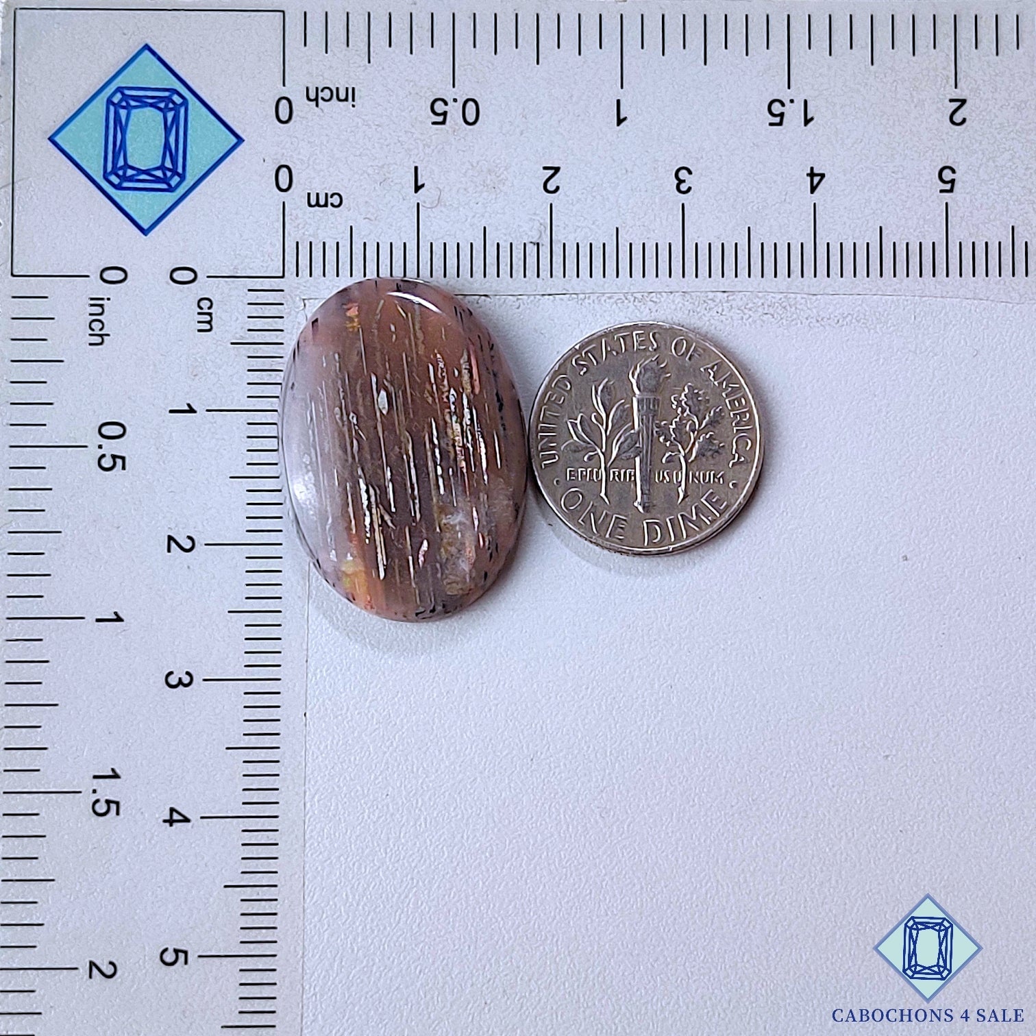 Black Tanzanian Rainbow Lattice Sunstone
