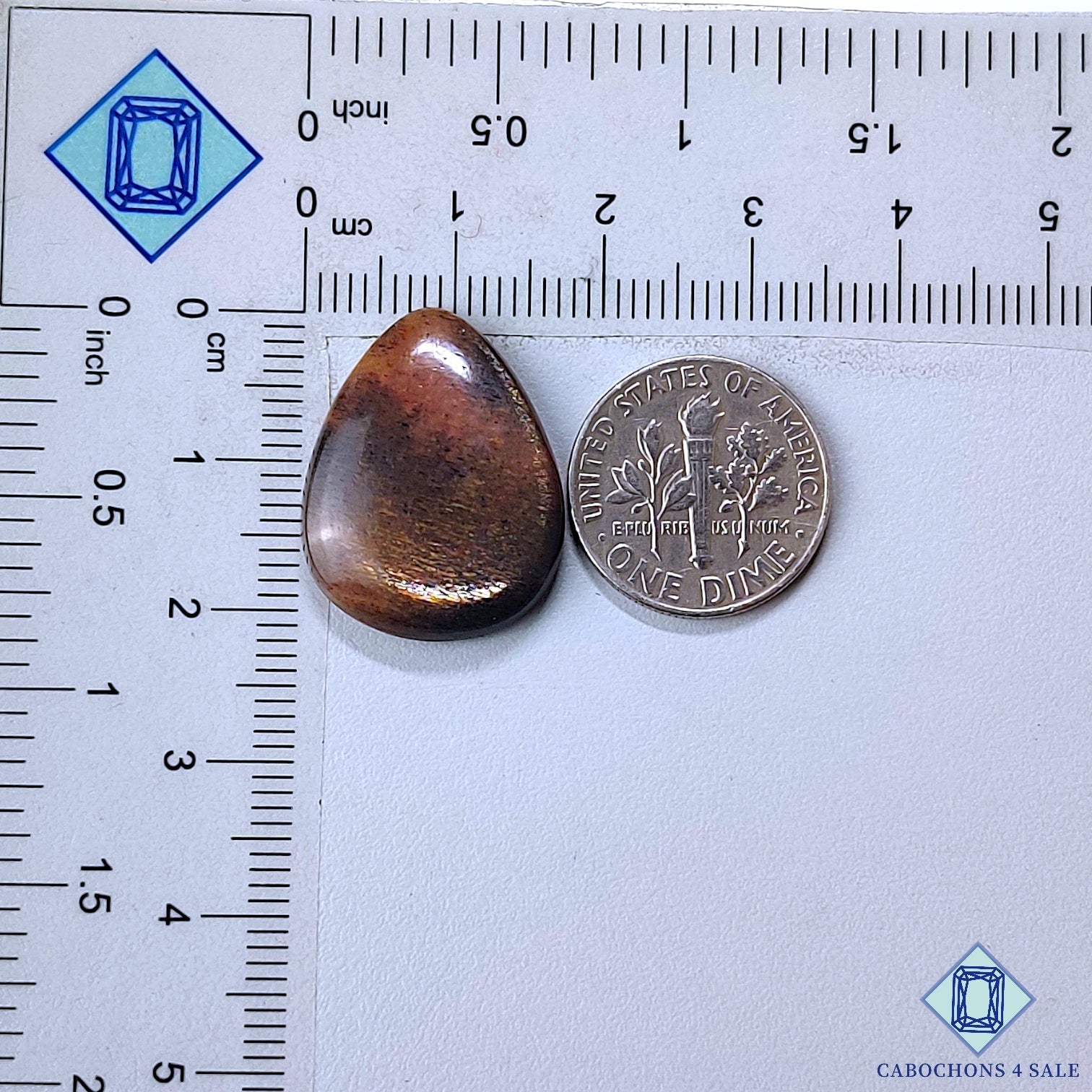 Black Tanzanian Rainbow Lattice Sunstone
