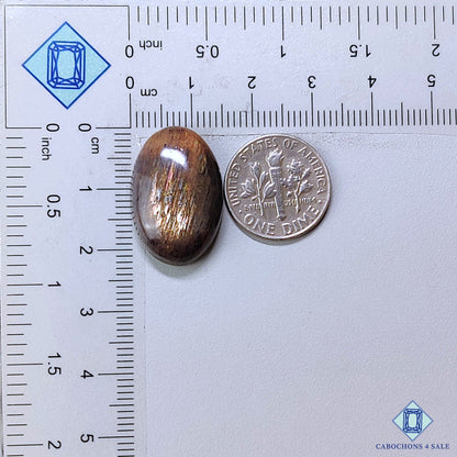 Black Tanzanian Rainbow Lattice Sunstone