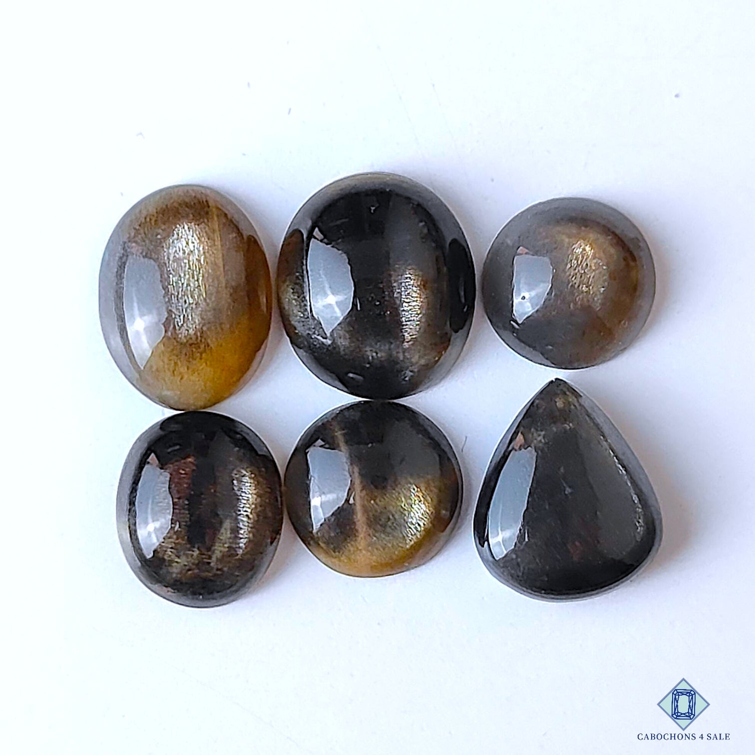 Black Tanzanian Sunstone