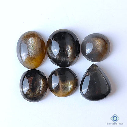 Black Tanzanian Sunstone