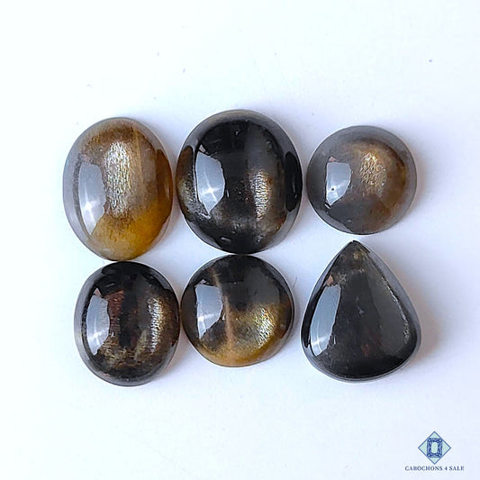 Black Tanzanian Sunstone