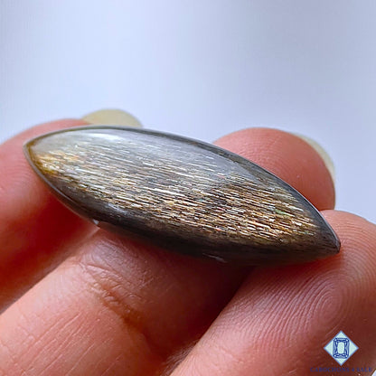 Black Tanzanian Sunstone