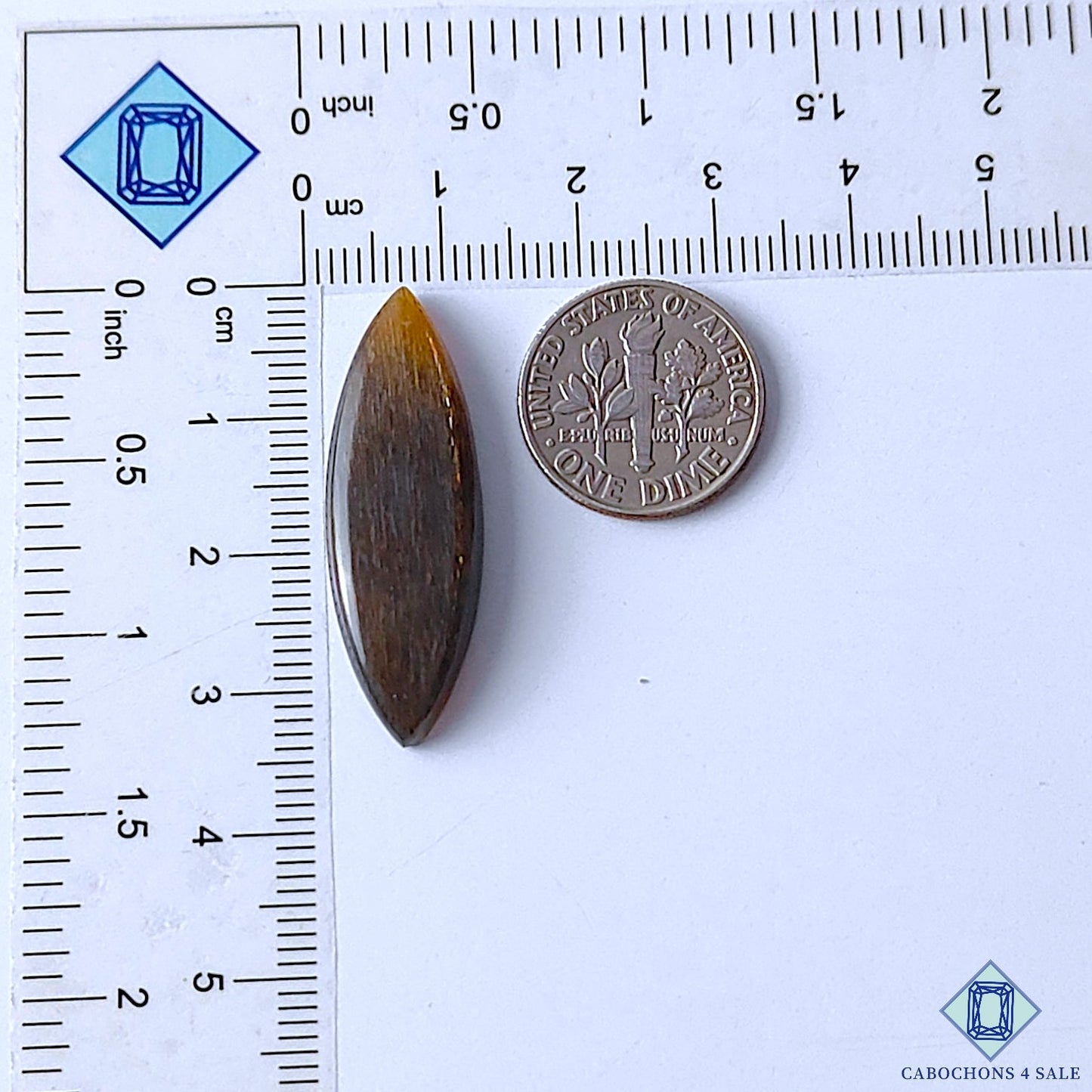 Black Tanzanian Sunstone