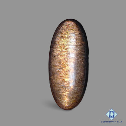 Natural Black Tanzanian Sunstone Gemstone Oval Cabochons 36*16*4mm from Tanzania available for sale