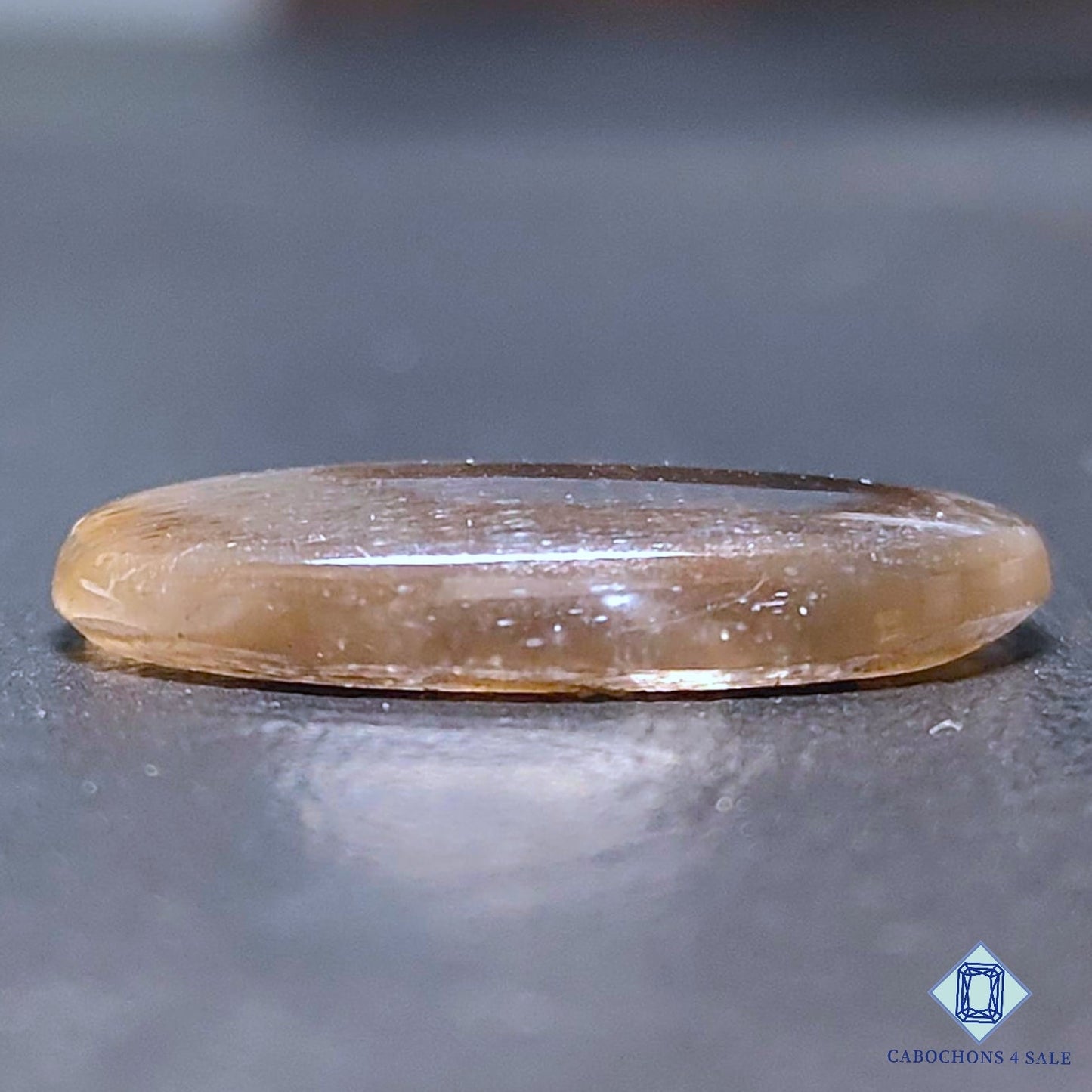 Natural Black Tanzanian Sunstone Gemstone Oval Cabochons 25*16*4mm from Tanzania available for sale