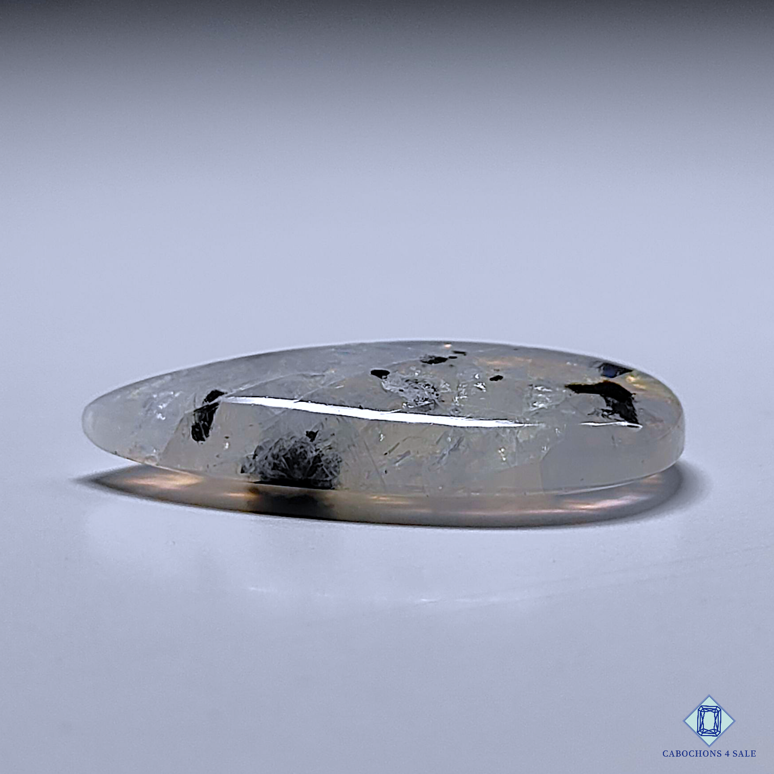 Black Tourmalated Moonstone