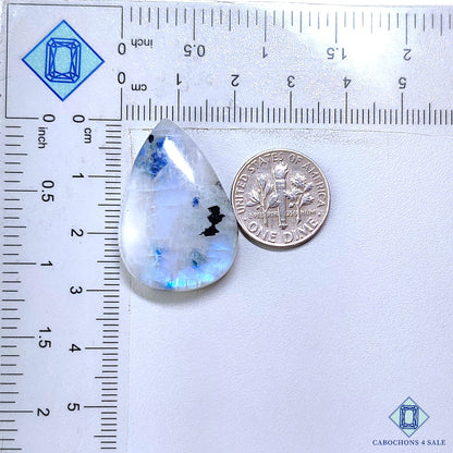 Black Tourmalated Moonstone