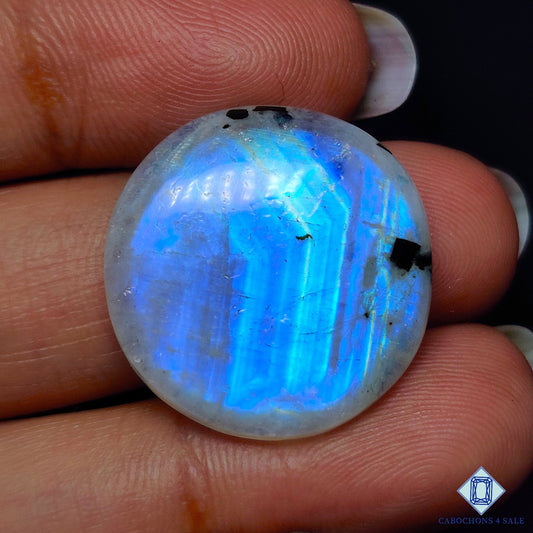 Black Tourmalated Moonstone