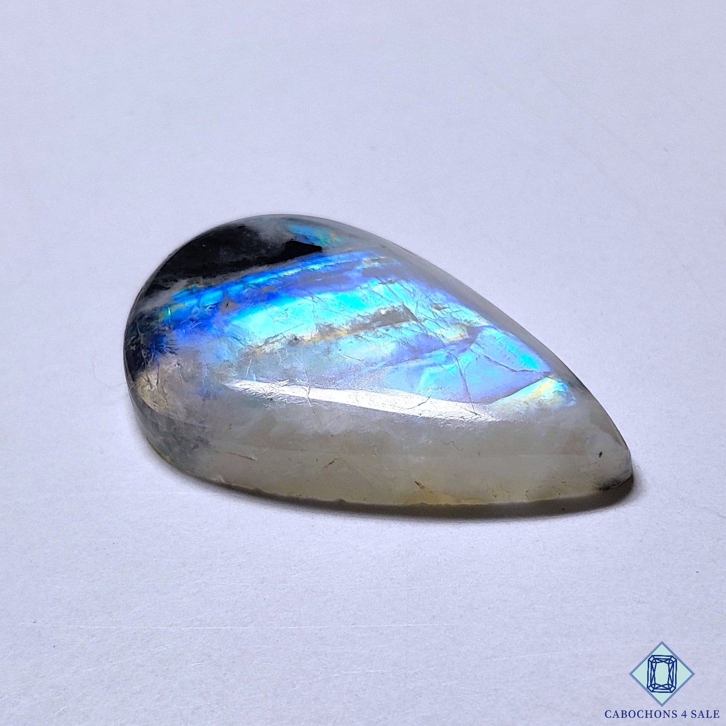 Black Tourmalated Moonstone