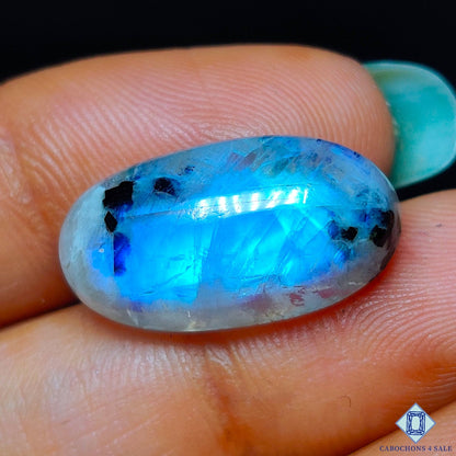 Black Tourmalated Moonstone