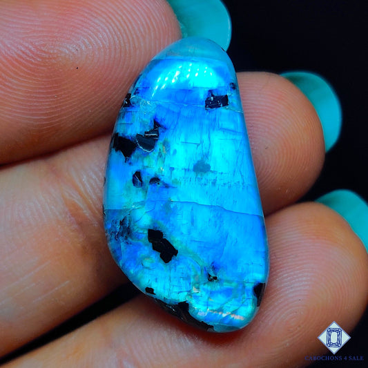 Black Tourmalated Moonstone